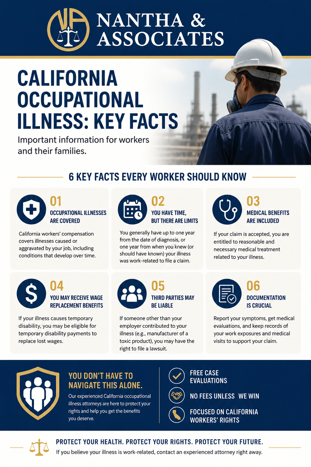 Occupational Illness Attorney Infographic