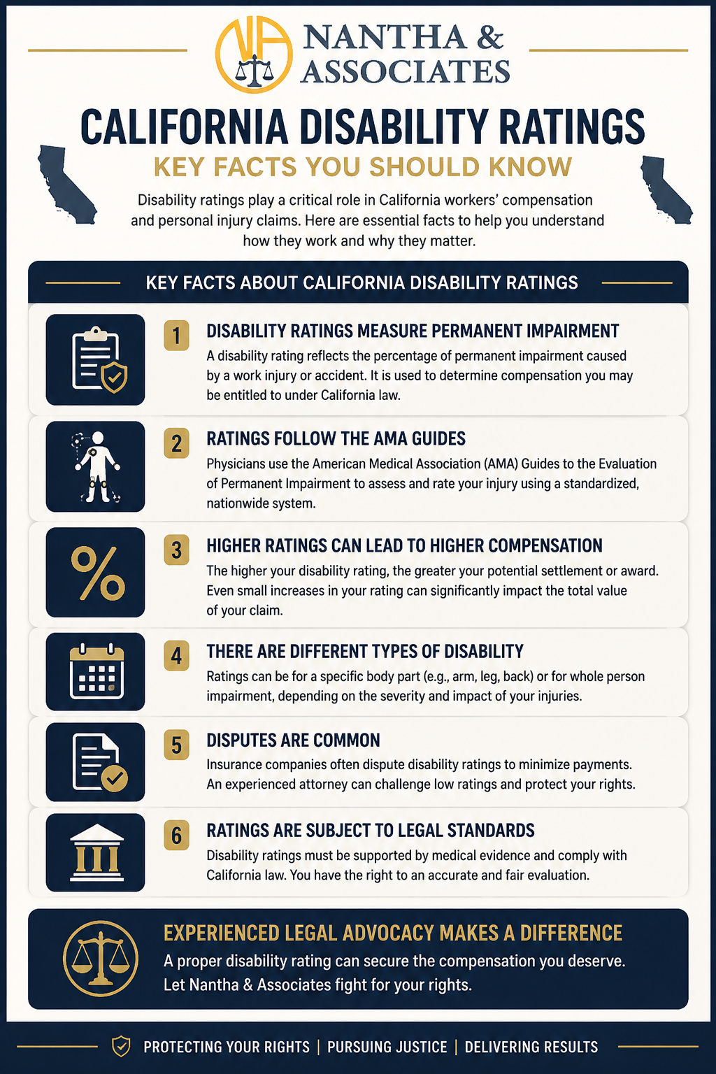 disability ratings attorney infographic